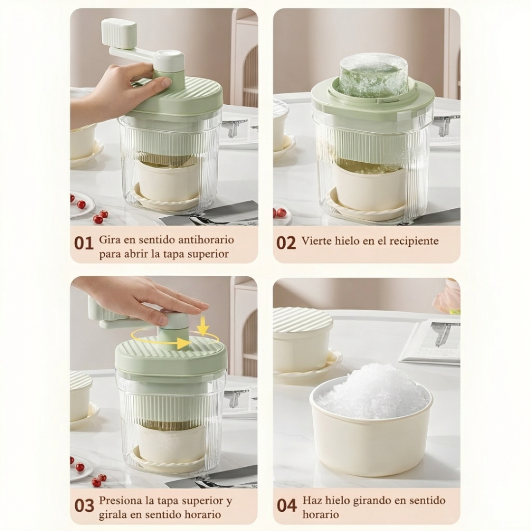 Mini Granizadora Manual